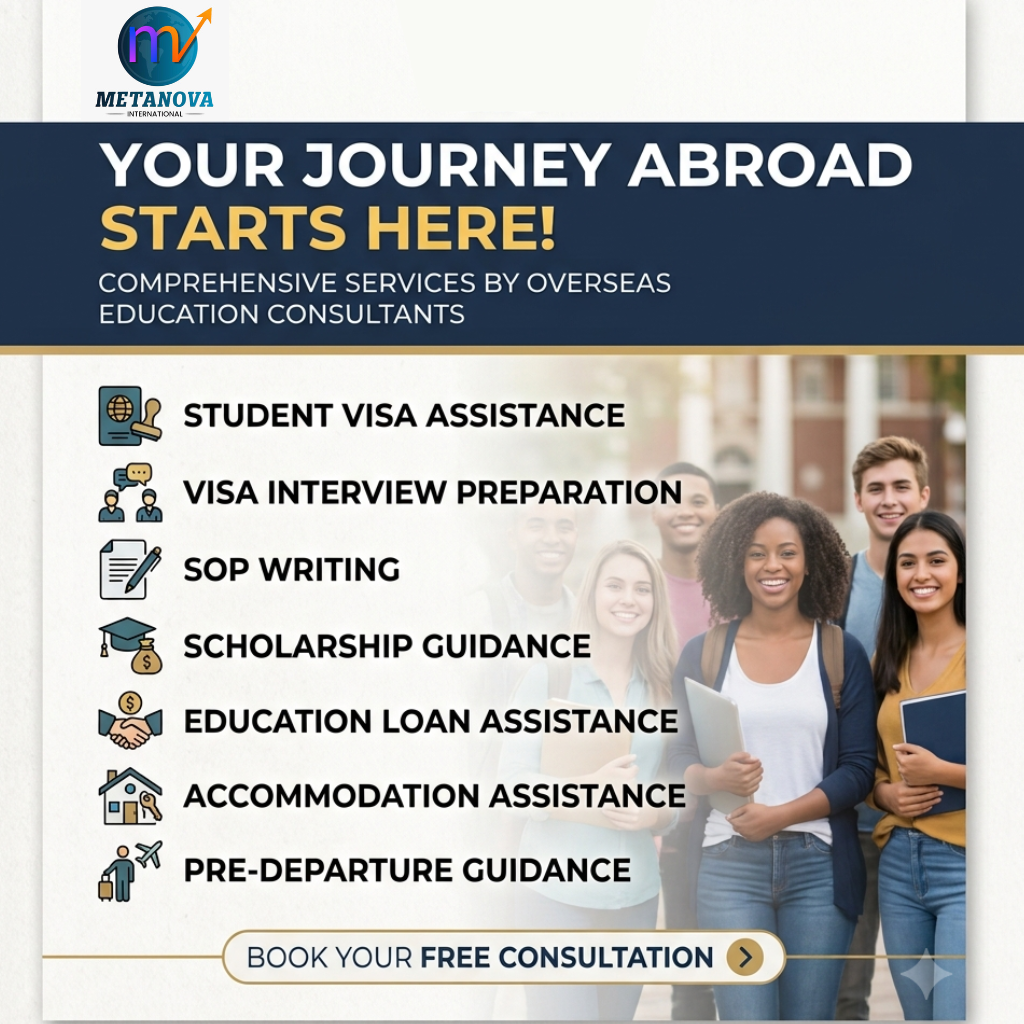Abroad with Overseas Education Consultants in Vasai | Metanova International